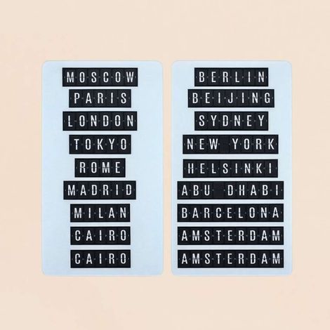 Lot de 2 plaques protection cuisine blanc, noir 52x30cm