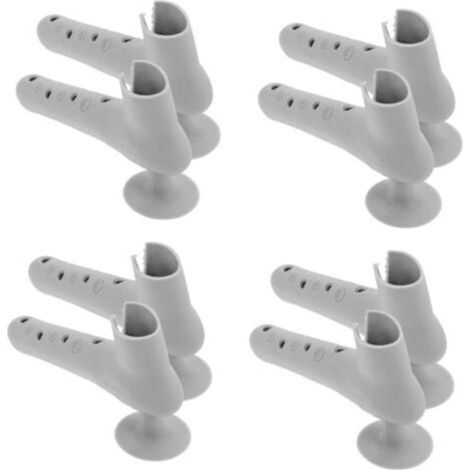8 Pièces Lot de Protections Silicone pour Poignée de Porte Butoir Mural Épais et Étanche sans Perçage Adapté pour Porte Coulissante et Mur Protège Garçon Fille et Personnes Âgées
