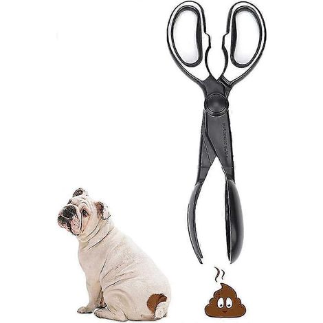pinces à déjections canines, noires (1/5)