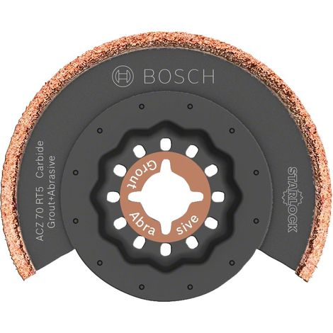 Bosch – Lame d'outil multifonction pour bois dur et béton – Largeur de coupe 1,6 mm – Fixation Starlock Snap-In – 2608661692