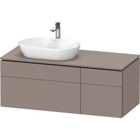 DURAVIT LC4876043430000 Console-WTU suspendue murale L-Cube 550x1