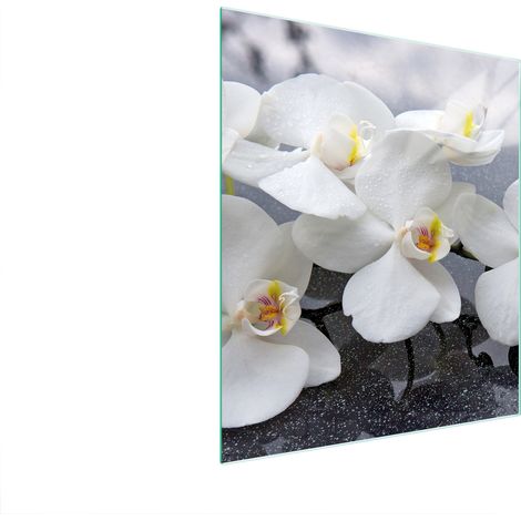 TAGLIERE IN VETRO 45x52 ORCHIDEA (1/5)