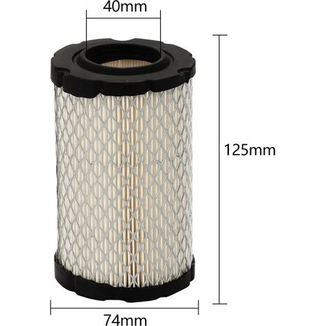 John Deere MIU14395 Husqvarna YTA22V46 YTH22V46 YTH24V48 air filter (1/4)