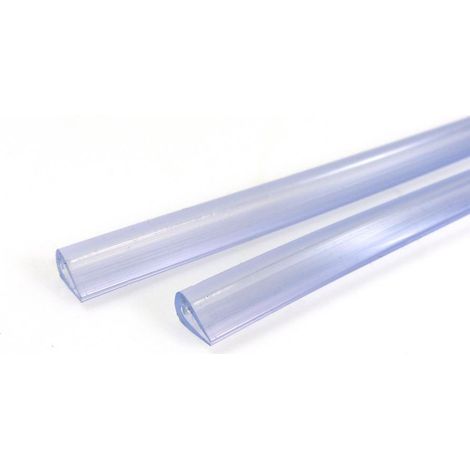 2 flexible Türpuffer 45cm transparent - Carlinéa