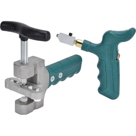 Kit Outil Coupe Carrelage Manuel Portable Résistant ABS Alu Coupe Carreaux Mur Revêtement Émaillé 3-15mm avec Ouvre-bouteille (1/5)