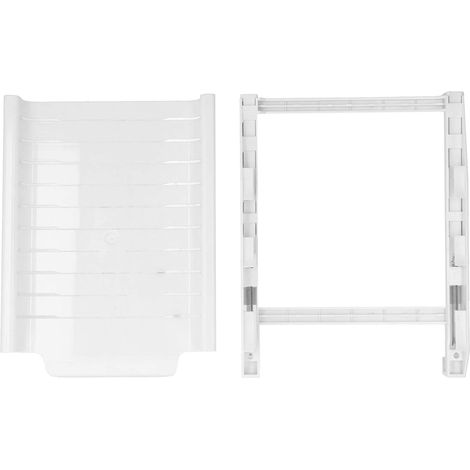 Bacs de rangement pour réfrigérateur, support de rangement pour réfrigérateur, tiroir coulissant, conteneur pour réfrigérateur, organisateur de nourriture, fournitures de (1/5)
