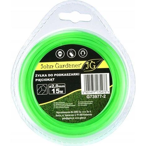 Geko Fil de coupe professionnel vert 15 mètres nylon (1/2)