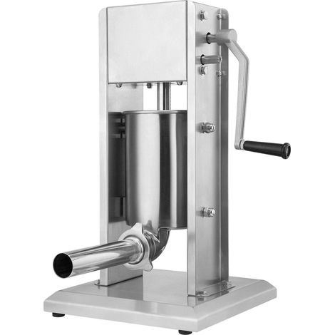 Bc-elec - WF02 Vertikale Wurstpresse Edelstahl 3L, Wurstschieberf�llung