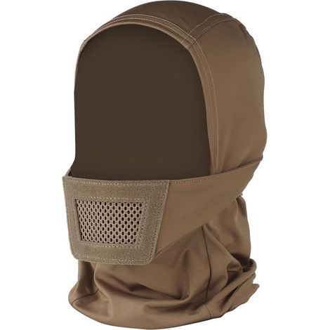 Máscara facial completa, máscara táctica con pasamontañas, combinada con casco/máscara de airsoft. (1/5)