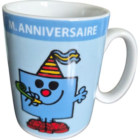 Mug M. Anniversaire en céramique 8 cm (1/5)