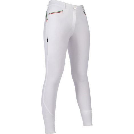 Pantalone da equitazione donna modello Livigno Sportive full grip: 46 IT, grigio talpa