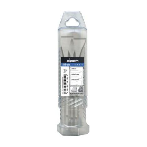 Conjunto de herramientas Alpen zestaw dłut SDS más materiales robustos