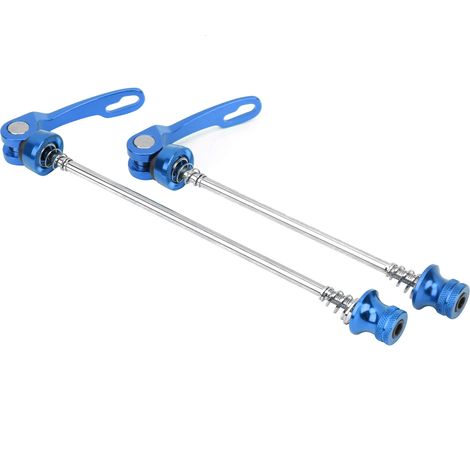 Set mit 2 Schnellspannachsen für Mountainbikes und Rennräder, blau (1/5)