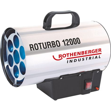 ROTHENBERGER Industrial Heizkanone ROTURBO 12000 mit Piezo inkl. Schlauch & Regler - 1500000050 (1/3)