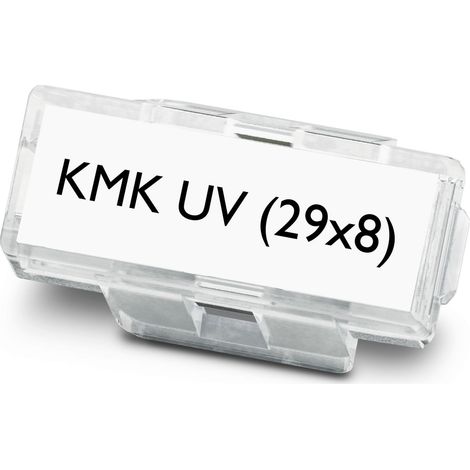 Phoenix Contact 1014107 KMK UV (29X8) Porte étiquette Type de montage: pour collier serre-câbles transparent 100 pc(s)
