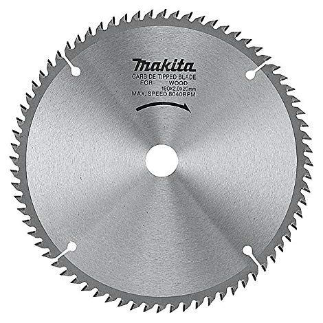 Makita – Disque de scie circulaire 136 mm pour bois – 16 dents – Diamètre alésage 20 mm – Épaisseur 1,5 mm – B09949