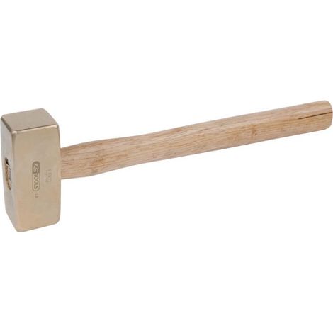 KS Tools BRONZEplus Fäustel 1250 g, mit Hickorystiel