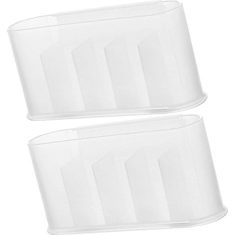 Organisateurs de rangement pour réfrigérateur, décoration moderne, matériau PP, optimisation de l'espace, lot de 2 (1/5)