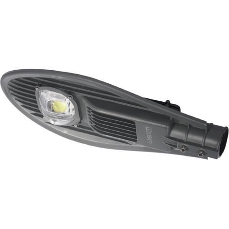 Lampione con armatura stradale a led cob da 50w a luce fredda 6500K (1/4)