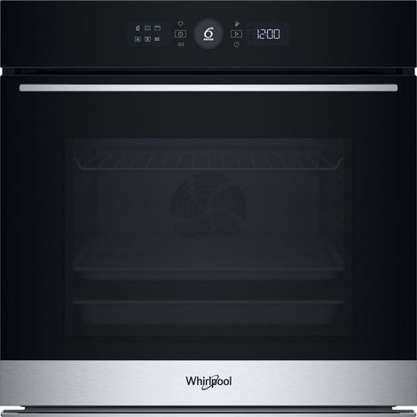 Whirlpool Forno da incasso - WOI5S8HM0SXA. Dimensione del forno: Media, Tipo di forno: Forno elettrico, Capacità interna forno totale: 73 L. Posizionamento dell'apparecchio: Da incasso, Colore del ...
