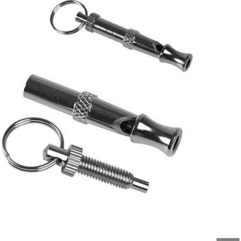 Sifflet Ultrasons Chien - Fréquence Réglable - Pour Dressage Aboyer Asseoir Rappeler - Lot de 4 (1/4)