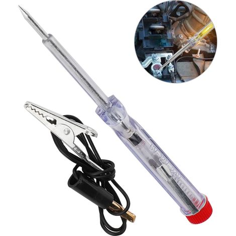 Testeur de tension électrique automobile 12V-48V, lampe stylo de détection de circuit, sonde de diagnostic pour voiture (1/5)