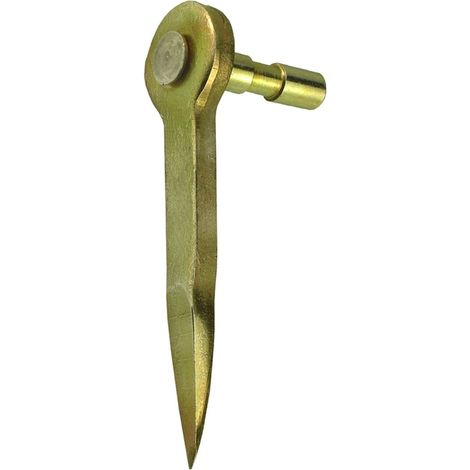 CONNEX - PERNO DA MURARE CON ZANCA TROPICALIZZATA 10MM