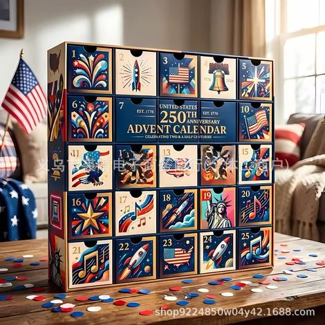 Advent Calendar Commemorating the 250th Anniversary of the Founding of the United States - Advent Calendar Commemorating the 250th Anniversary of the Founding of the United States