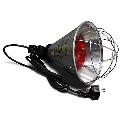 Lampe d'ampoule infrarouge 175W pour leveur poussin - rf .: 13502001