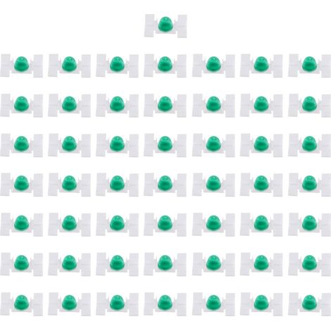 Lot de 50 Clips de Fixation en Plastique pour Moulures de Portières de Voiture, pour Série 3 E36 E46, Clips de Pare-chocs, Clips de Portières, Pièces de Moulage Automobile (1/5)