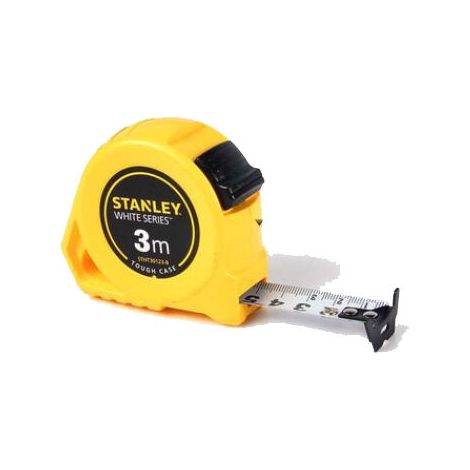 Mètre ruban magnétique en acier inoxydable Luban de 3 m, en boîte, pour la menuiserie et les soins dentaires.