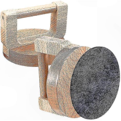 Baren en bambou pour la gravure avec tapis en feutre, kit d'outils de gravure sur bois (lot de 2) pour fournitures artistiques (1/5)
