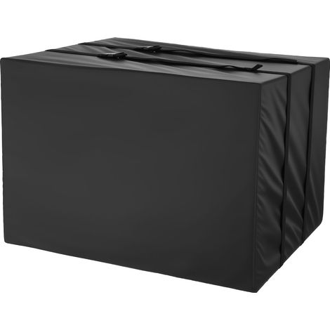 Klimaanlagenabdeckung, 530 x 400 x 380 mm, doppellagig, wasserdichtes Polyester, verstellbarer Gurt, Universalgröße für Außengeräte (1/5)