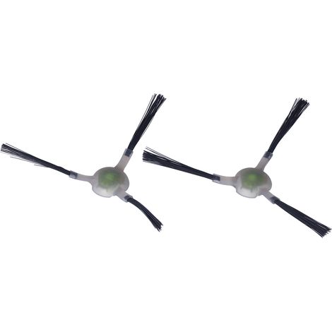 4 Brosses Latérales de Rechange Compatibles Lefant M210 M210S M210B M213, Accessoires pour Aspirateur Robot (1/5)