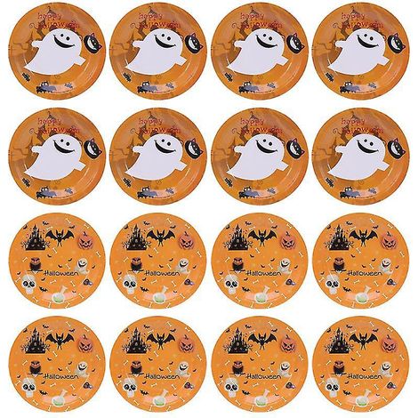 20 assiettes en carton pour fête (1/3)