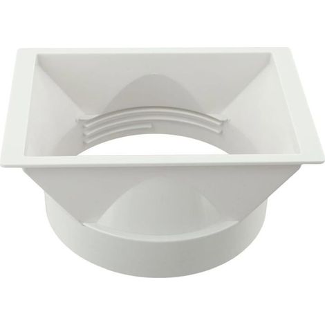 Raccord d'évacuation de climatisation 1 pièce Plastique robuste Ventilation optimisée Bureau et maison (1/5)