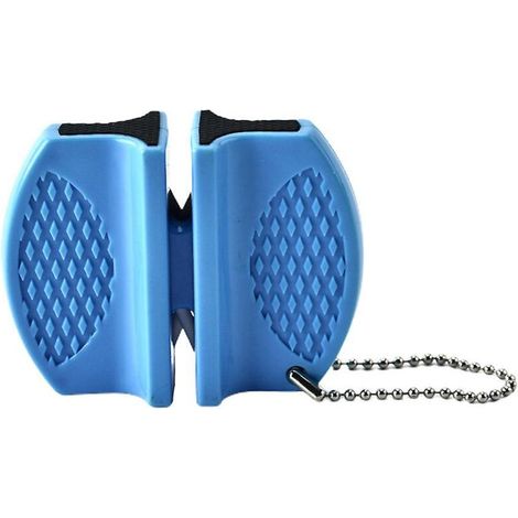 Petit couteau Aiguiseur Mini Double face Portable Outdoor Household Quick Sharpener Outil de cuisine (1/2)