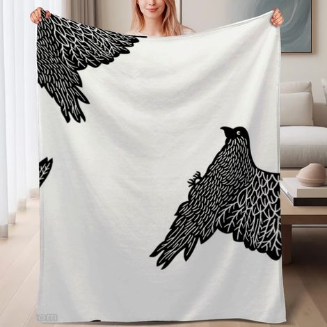 Couverture de lit en polaire douce et chaude en polyester, légère, jeté de printemps,6080 pouces (1/4)