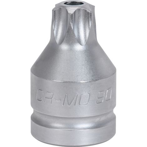 KS Tools 3/4" Kraft-Bit-Stecknuss Torx mit Bohrung, kurz, TB100 - 515.0019 (1/3)