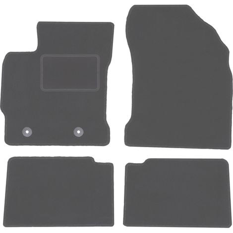 Tapis de sol graphite pour Toyota Auris II Hybride à hayon, break (2012-2018) (1/5)