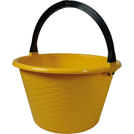 CESTO AGRICOLO Lt. 15 giallo  - ICS