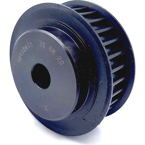 Poulie dentée moyeu plein PD8M30-20