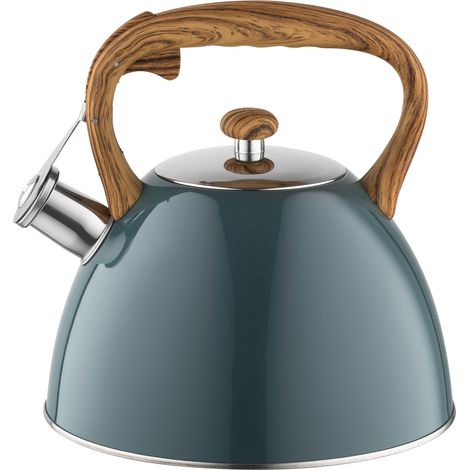 Bouilloire Frank en acier inoxydable 2,5 l, vert foncé (1/5)