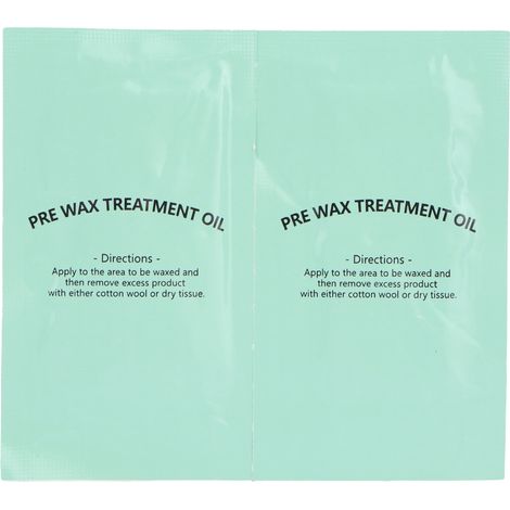 2 Lingettes Nettoyantes Prépératoires à l'Épilation, Soin Prépératoire Épilation à la Cire, Nettoyage de la Peau (Vert) (1/5)