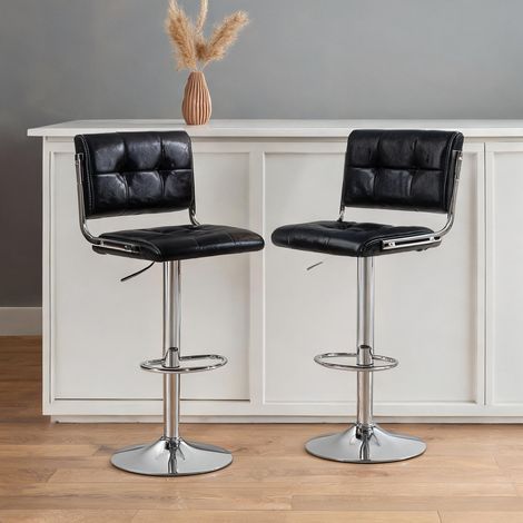Tabouret de bar réglable de 62 à 83 cm 50 x 43 x 111 cm (1/5)