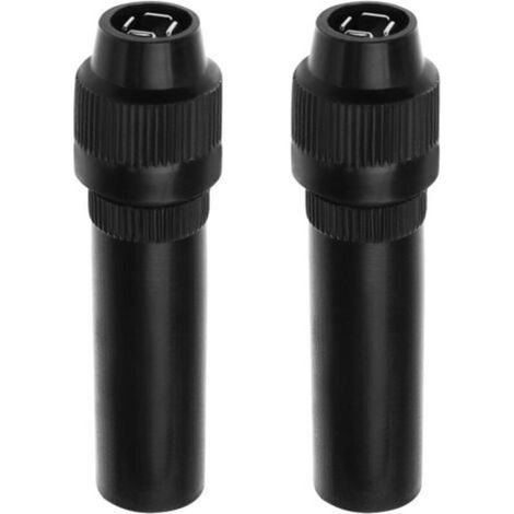 Stück DIN-Schraubantennenadapter (weiblich) als Ersatz für Inline-Antennenadapter im Autoradio, schwarz (1/4)