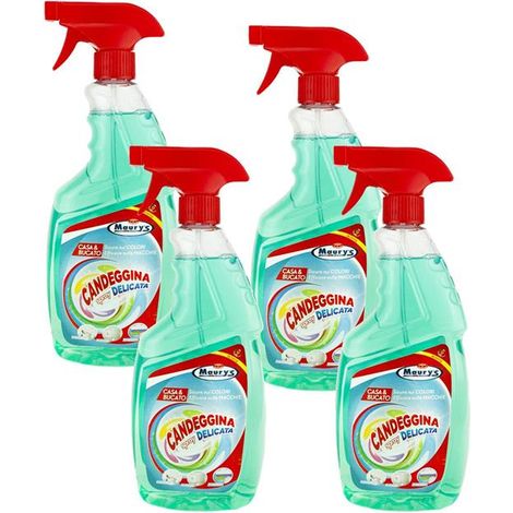KIT SET 4 PZ MAURY'S SPRAY 750ML CANDEGGINA DELICATA (1/5)