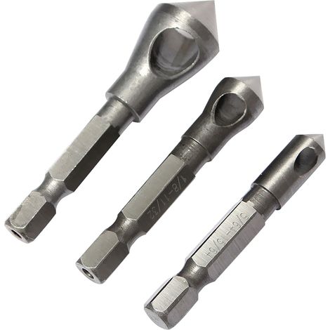 Ensemble de perçage de 3 pièces Broyé (1/5)