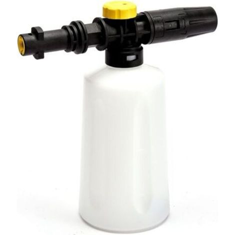 Canon à Mousse pour kärcher K2 K3 K4 K5 K6 K7, 750ML Pistolet à Mousse, Buse réglable Lance De Mousse De Neige Accessoire pour Karcher K2-K7 Nettoyeurs Haute Pression (1/5)