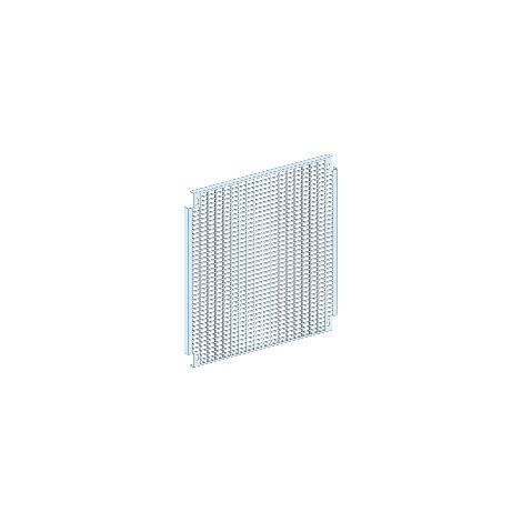 PrismaSeT P Active - Platine perforée 12M - montage sur glissière réglage prof. - LVS03574